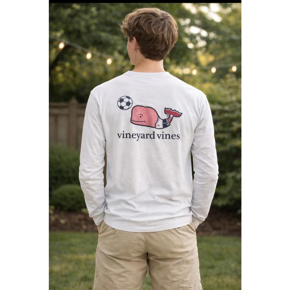 Vineyard Vine's USA Olympic Soccer Long Sleeve Unisex Size Small